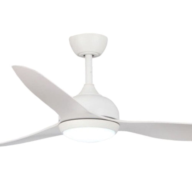 Eco Style 60 DC Ceiling Fan White with LED Light