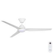 Infinity-ID 54 DC Smart Ceiling Fan White with LED Light