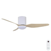 Studio 48 DC Smart Ceiling Fan Beechwood with LED Light