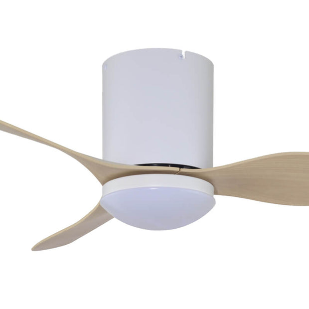 Studio 48 DC Smart Ceiling Fan Beechwood with LED Light