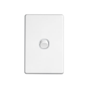 C2031VA-WE Clipsal White Single 1 Gang Vertical Switch White