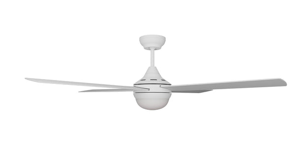 Heron V2 AC 52 Ceiling Fan White 2 x E27 Light