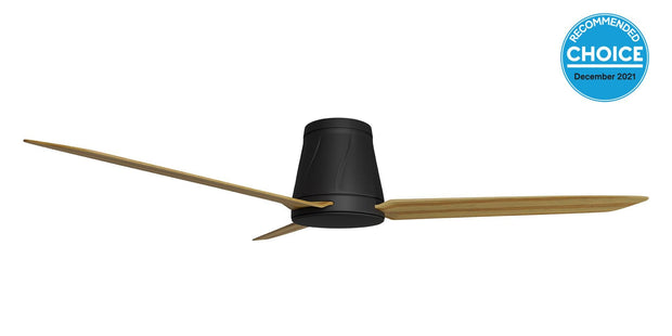 Profile DC 50 Ceiling Fan Black with Bamboo