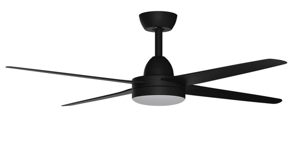 Activ DC 48 Ceiling Fan Black with LED Light
