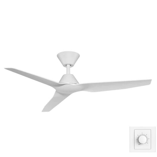 Infinity-ID 48 DC Ceiling Fan White with Wall Control