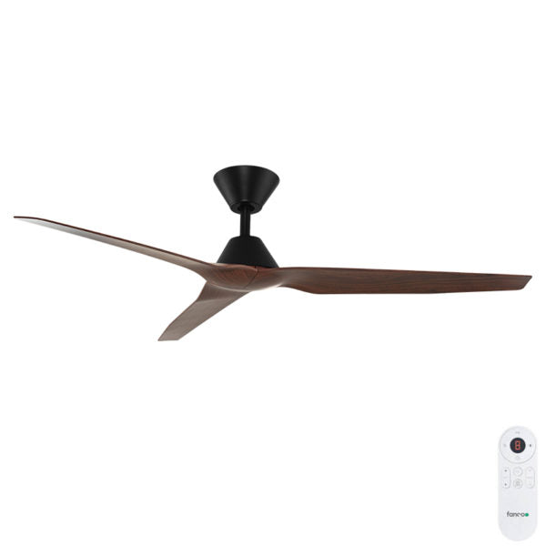 Infinity-ID 54 DC Smart Ceiling Fan Dark Spotted Gum