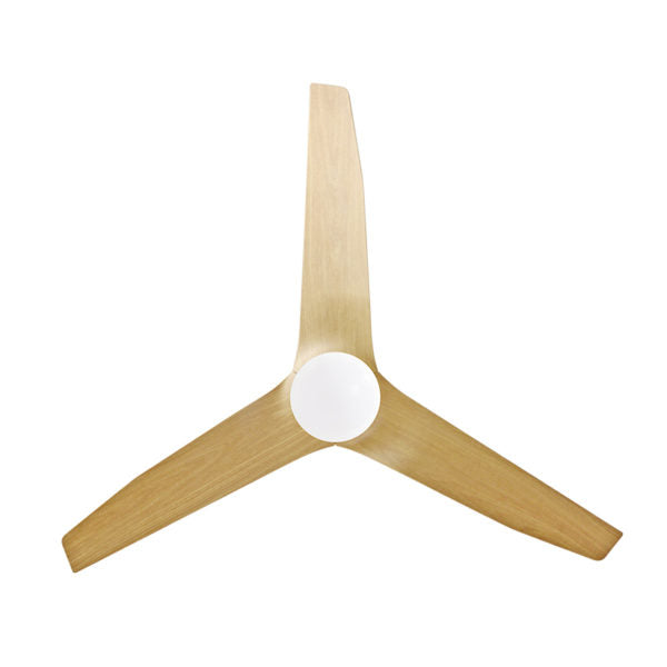 Infinity-ID 48 DC Smart Ceiling Fan Beechwood with LED Light