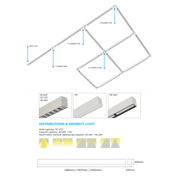 Linear X Connector - White