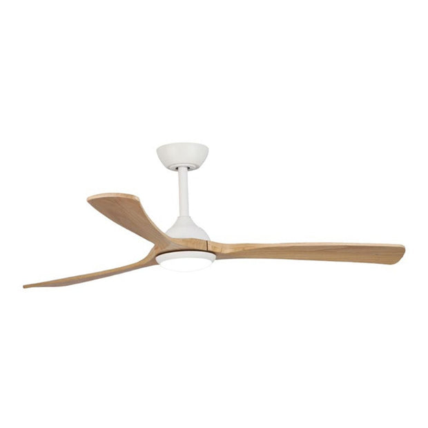 Norfolk 48 3 Blade DC Smart Ceiling Fan with Dim 18w CCT LED Light White/Natural