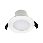 Roystar 9W Flush Face LED Downlight TRI Colour - White