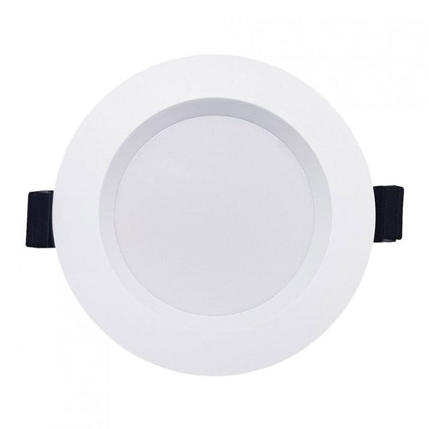 Roystar 9W Recessed Face LED Downlight TRI Colour - White
