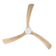 Sanctuary 70 DC Ceiling Fan White with Natural Blades