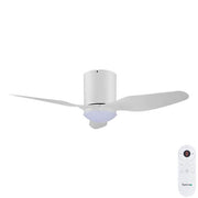 Studio 42 DC Smart Ceiling Fan White with LED Light