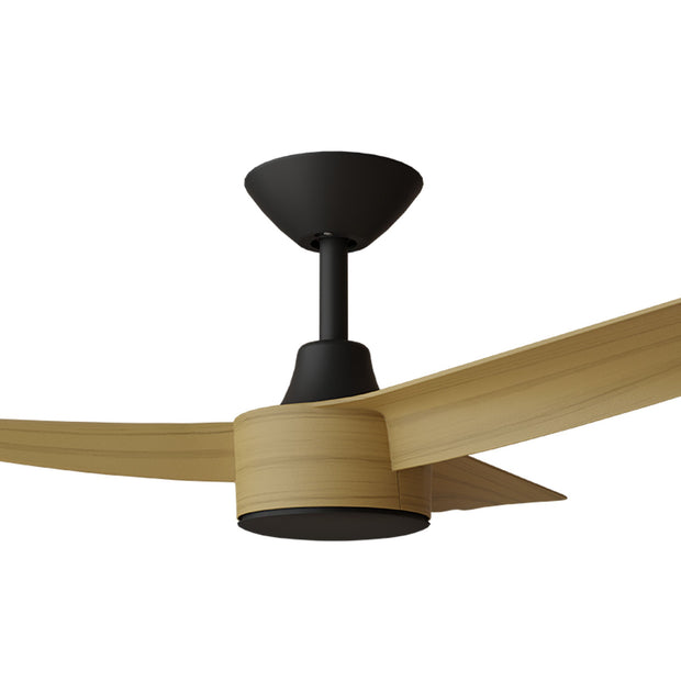 Turaco 48 Ceiling Fan Black with Bamboo