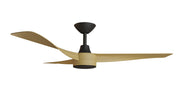 Turaco 52 Ceiling Fan Black with Bamboo