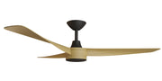 Turaco 56 Ceiling Fan Black with Bamboo