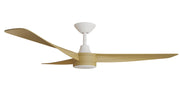 Turaco 56 Ceiling Fan White with Bamboo